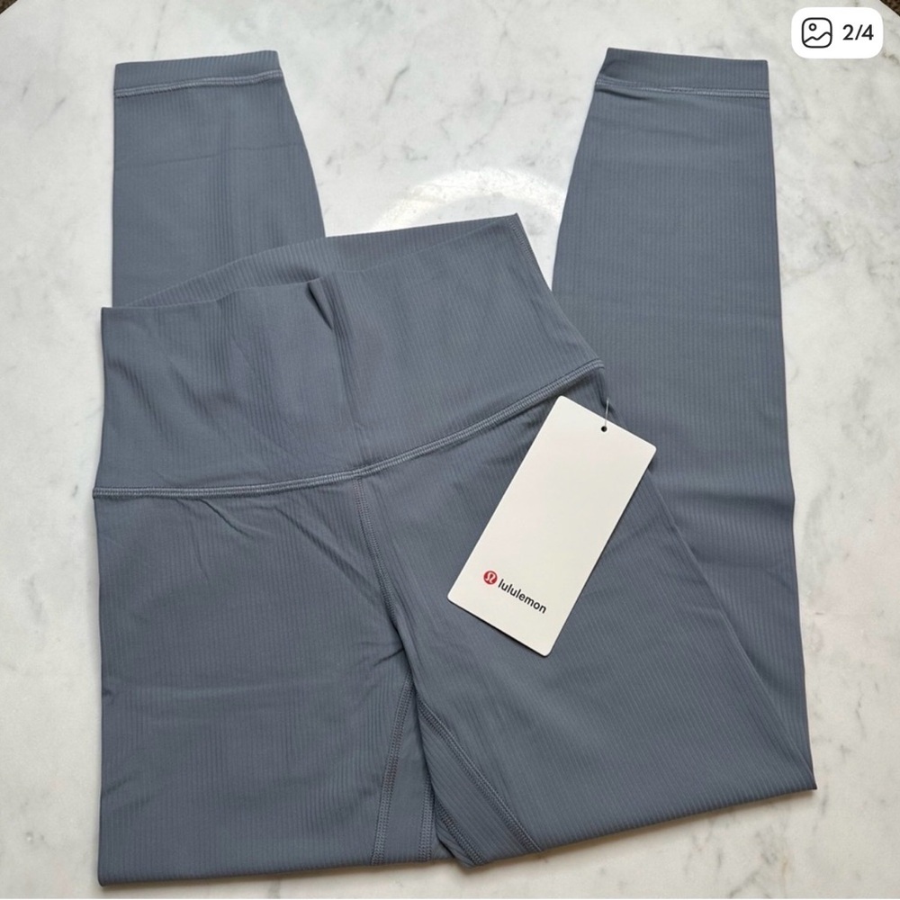 lululemon Align Ribbed HR OLBL Leggings 28’